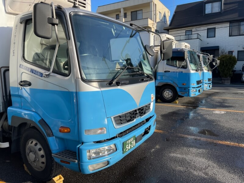 卵の配送ドライバー（4t車）